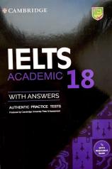обложка IELTS Cambridge 18 (Academic)+CD от интернет-магазина Книгамир