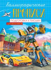 обложка Каллиграфические прописи для мальчиков А5. ПОДГОТОВКА К ПИСЬМУ от интернет-магазина Книгамир