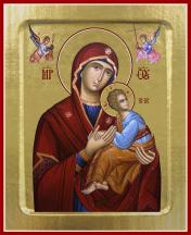 обложка Икона Пресвятой Богородицы, Страстная (на дереве): 125 х 160 от интернет-магазина Книгамир