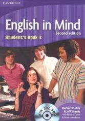 обложка English in Mind. Second edition. 3. Student's Book with DVD-ROM. от интернет-магазина Книгамир