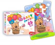 обложка Дрофа. Baby Puzzle. "Мишка и воздушные шары" арт.3844 от интернет-магазина Книгамир