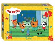 обложка 81246 Мозаика "puzzle" 60 "Три кота (new 2)" от интернет-магазина Книгамир