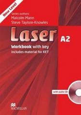 обложка Laser A2: Workbook with Key (+ CD-ROM).  Малколм Манн, Стив Тейлор-Ноулз от интернет-магазина Книгамир