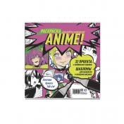 обложка Раскраска АНИМЕ для работы маркерами (разноцветная, комикс) от интернет-магазина Книгамир