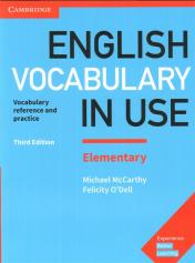 обложка English Vocabulary in Use Elementary Book with answers. 3 Edition от интернет-магазина Книгамир