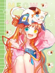 обложка БЛОКНОТ ТОЧКАБУК Anime Pets. ДЕВОЧКА С КОТИКОМ от интернет-магазина Книгамир