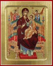 обложка Икона Пресвятой Богородицы, Всецарица (на дереве): 125 х 160 от интернет-магазина Книгамир