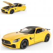 обложка Welly. Машинка 1:24 "Mercedes-Benz AMG GT R", металл, желтый арт.24081W от интернет-магазина Книгамир