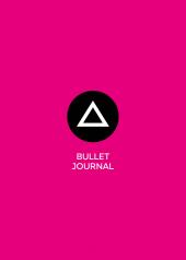 обложка Блокнот. Bullet journal (треугольник) (по мотивам сериала "Игра в кальмара") (формат А4, мягкая обложка, круглые углы) от интернет-магазина Книгамир