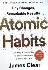 обложка Atomic Habits (Атомные привычки) от интернет-магазина Книгамир