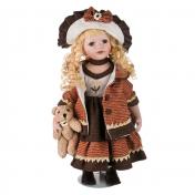 обложка RF-Collection. Фарфоровая кукла на металл. стойке со шляпой арт.115550 (50 см.) от интернет-магазина Книгамир