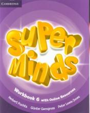 обложка Super Minds 6 WB + Onl Res от интернет-магазина Книгамир