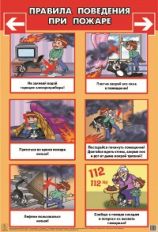 обложка Правила поведения при пожаре (530х800) от интернет-магазина Книгамир