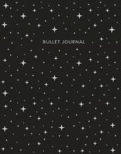 обложка Bullet Journal (Ночное небо) 162x210мм, твердая обложка, пружина, блокнот в точку, 120 стр. от интернет-магазина Книгамир