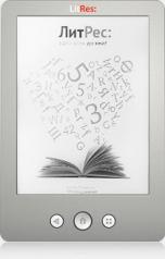 обложка Устройство для чтения электронных книг "Litres" от интернет-магазина Книгамир