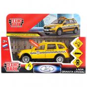 обложка Машина металл свет-звук "lada granta cross 2019 такси"12см,инерц,.желтый,в кор Технопарк в кор2*36шт от интернет-магазина Книгамир