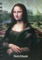 обложка Скетчбук 100л,А5 Да Винчи. Мона Лиза,06233 от интернет-магазина Книгамир
