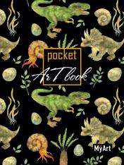 обложка MyArt. Pocket ArtBook. Динозавры от интернет-магазина Книгамир