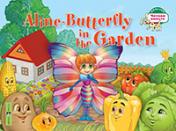 обложка Читаем вместе. 1 уровень. Бабочка Алина в огороде. Aline-Butterfly in the Garden. (на англ. яз) от интернет-магазина Книгамир