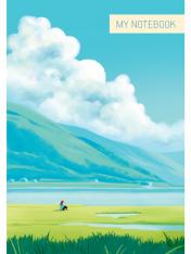 обложка MyArt. БЛОКНОТ в линию Вдохновляясь Легендой аниме. Озеро от интернет-магазина Книгамир
