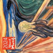 обложка Эдвард Мунк. Календарь настенный на 2024 год (300х300 мм) от интернет-магазина Книгамир