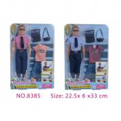 обложка Кукла -мальчик с комплектом одежды, с аксесс., в ассорт. на карт. в кор.24шт от интернет-магазина Книгамир