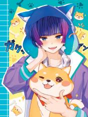 обложка БЛОКНОТ ТОЧКАБУК Anime Pets. МАЛЬЧИК С СОБАЧКОЙ от интернет-магазина Книгамир