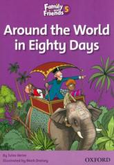 обложка Family and Friends Readers 5: Around the World in Eighty Days от интернет-магазина Книгамир