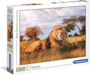 обложка Clementoni. Пазл 1000 арт.39479 "Король леса лев" от интернет-магазина Книгамир