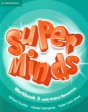 обложка Super Minds 3 Workbook with Online Resources от интернет-магазина Книгамир