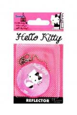 обложка Световозвращающая подвеска "Hello Kitti" круг розовый арт.51200 от интернет-магазина Книгамир