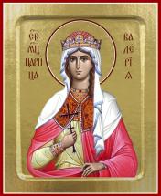 обложка Икона Валерии, мученицы царицы (на дереве): 125 х 160 от интернет-магазина Книгамир