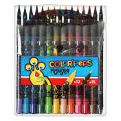 обложка Maped. Набор для рисования "Color'Peps Monster" 12 флом. 15 пласт-х цветных .карандашей арт.984718 от интернет-магазина Книгамир