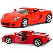 обложка Kinsmart. Модель арт.КТ5081/1 "Porsche Carrera GT" 1:36 (красная) инерц. от интернет-магазина Книгамир