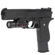 обложка Пистолет (п) с фонариком, с пульками K2011 в пак. в кор.2*72шт от интернет-магазина Книгамир