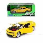 обложка Welly. Машинка 1:24 "Chevrolet Camaro ZL1", желтый арт.24042W от интернет-магазина Книгамир