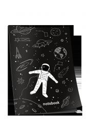 обложка Блокнот 64л,145*210,Космонавт от интернет-магазина Книгамир