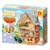 обложка Домик кукольный быстрой сборки DREAM HOUSE "Ферма" от интернет-магазина Книгамир