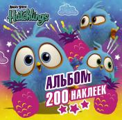 обложка Angry Birds. Hatchlings. Альбом 200 наклеек от интернет-магазина Книгамир