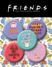 обложка Набор значков. Friends (5 шт.) от интернет-магазина Книгамир