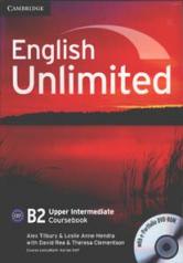 обложка English Unlimited B2 Upper Intermediate. Coursebook with e-Portfolio +DVD-ROM от интернет-магазина Книгамир