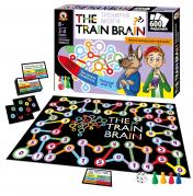 обложка Викторина для всей семьи "Тренируй мозги" (The Train Brain) арт.03378 (Стиль) от интернет-магазина Книгамир