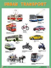 обложка Плакаты (англ). Urban Transport (Городской транспорт) от интернет-магазина Книгамир