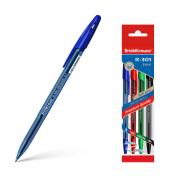 обложка Ручка шариковая ErichKrauseR R-301 Original Stick 0.7, цвет чернил синий, черный, красный, зеленый ( от интернет-магазина Книгамир