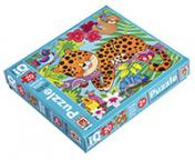обложка IQ Пазл МАКСИ 20 эл. Леопард в ярких джунглях 2+ от интернет-магазина Книгамир