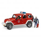 обложка Bruder 02528 "Внедорожник Jeep Wrangler Unlimited Rubicon" Пожарная с фигуркой (фикс. цена) от интернет-магазина Книгамир