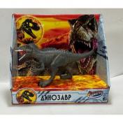 обложка Игрушка пластизоль динозавр цератозавр 16*6,2*4 см. в кор. ИГРАЕМ ВМЕСТЕ в кор.2*90шт от интернет-магазина Книгамир