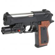 обложка Пистолет (п) с лазер. прицелом, с пульками P2117 в пак. в кор.2*84шт от интернет-магазина Книгамир