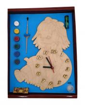 обложка Часы с циферблатом под роспись "Кукла" с красками арт.ДНИ135 /20 от интернет-магазина Книгамир