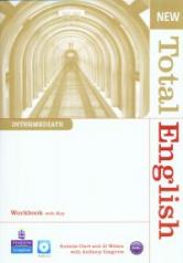 обложка New Total English Intermediate Workbook with Key. + CD от интернет-магазина Книгамир